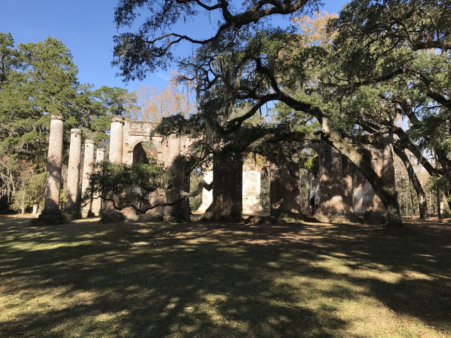 Old Sheldon Church Ruins